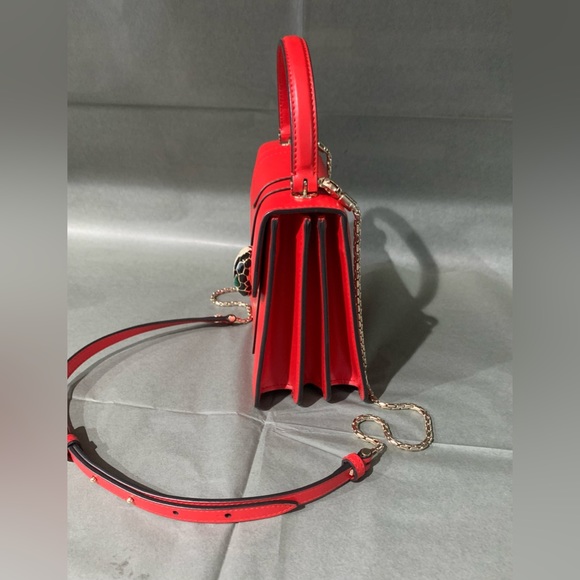 BVLGARI SERPENTI FOREVER TOP HANDLE. AUTHENTIC. - Picture 4 of 6